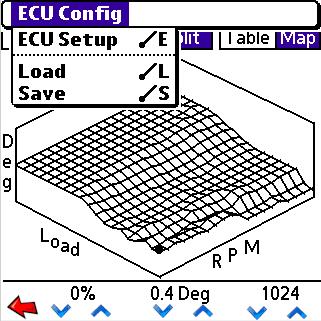 Loading and Saving ECU Configurations PocketLOGGER has the ability to load and save complete ECU setups.