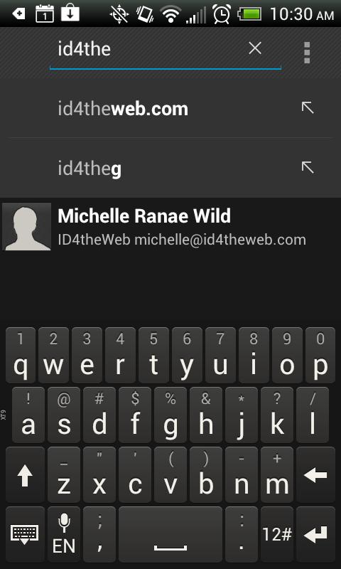 Chapter 2: Android Device Basics 15 Figure 2-9 shows a typical search result for a search on ID 4 the Web.