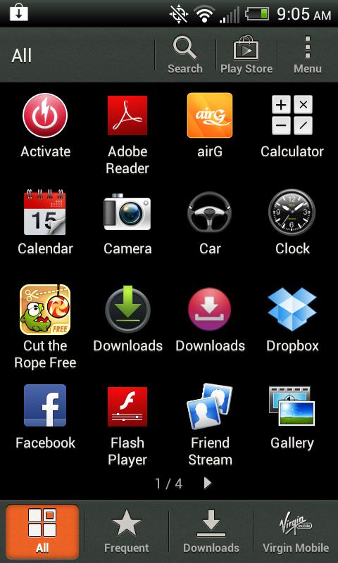 18 Organize Your Life Using Android Devices You might be wondering why some of the icons on the screen in Figure 2-6 look like app icons and some look like they contain several tiny app icons.