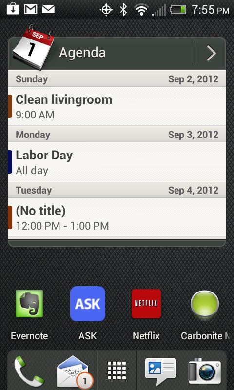22 Organize Your Life Using Android Devices Widgets Widgets provide a way to display partial information from an app on a Home screen.