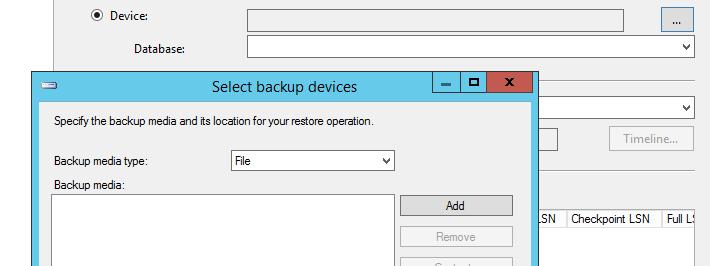 you have kept SP2013 backup file. 3.