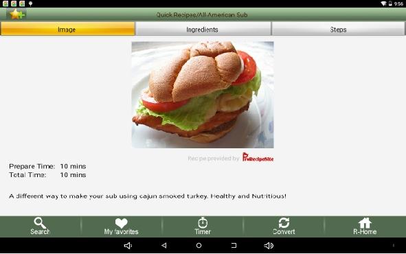 Recipes How to add a favorite recipe Select and enter the recipe, and touch the icon " "