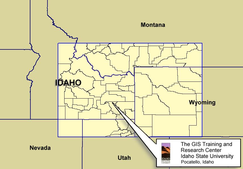 INTRODUCTION The Idaho State University (ISU) Geographic Information System Training and Research Center (GIS TReC) is a university-wide facility administered by the Office of Research serving all