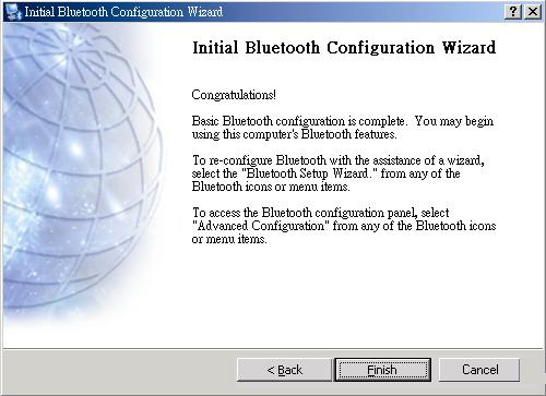 If you want to re-configure the Bluetooth services,