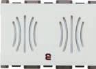 designed switches Emergency light 1 gang Code: CRV 60 733 LED lamp 1 gang Code: CRV 60 732 Doorbell switch with