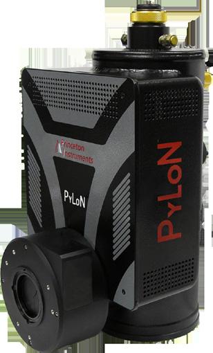 PyLoN:100 cameras provide dual amplifiers and software-selectable gains that permit operation in either high-sensitivity mode (Raman or single molecule spectroscopy) or high-capacity mode