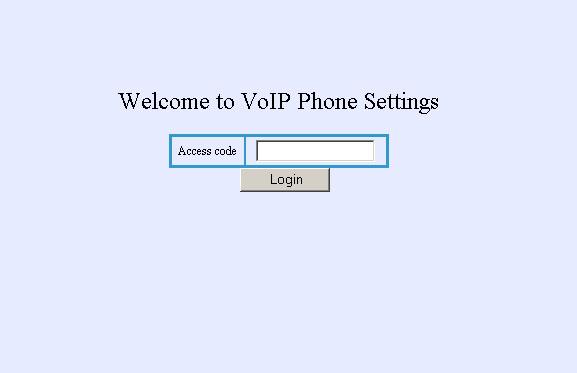 2. Write down the IP address. This is what you will use to access the VoIP Phone s Web interface. NOTE: If the LCD displays 0.