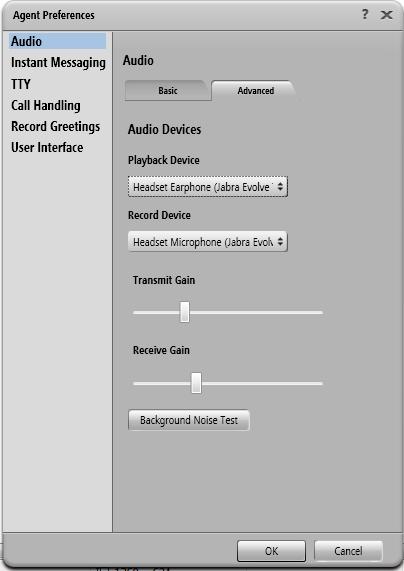 6. Configure Avaya one-x Agent This section shows how to configure one-x Agent for integration with Evolve 75 headset.