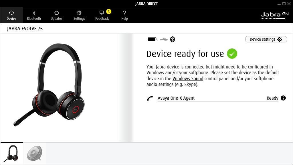 7. Configure Jabra Direct Direct is PC software that can be downloaded from Jabra website at http://www.jabra.ca/software-and-services/jabra-direct.