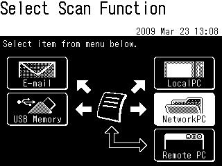 3-4 Use Scan To CIFS. Send a test email to see whether Scan To CIFS is available.