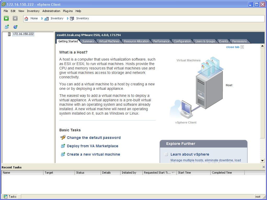 Deploying the OVA 2 You can deploy the virtual appliance to VMware ESX or ESXi. Deploy the OneSign Virtual Appliance as a VMware Virtual Machine in vsphere.