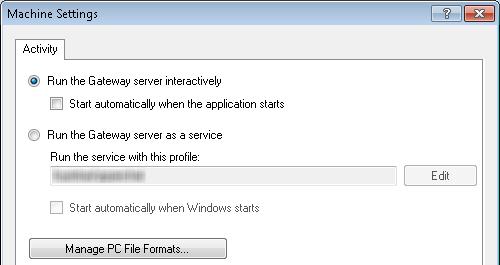 Manage services on local computers. Set up recovery actions to take place if a service fails, for example, restarting the service automatically or restarting the computer.