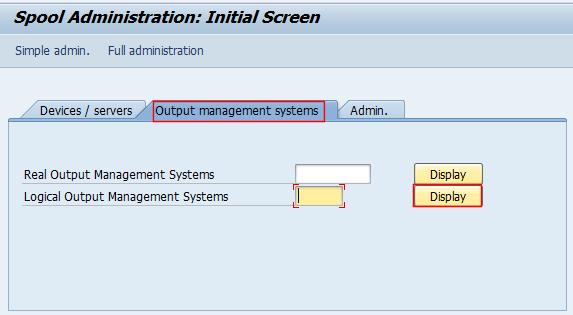 Query Queue Callback Output Type Fax 6. Click Save and the OMS will be added in the list of real output management systems. 2.9.3 CREATE A NEW LOMS (LOGICAL OUTPUT MANAGEMENT SYSTEM) 1.