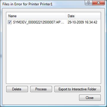 it will be displayed as active. You need to reactivate the printer by pausing it first and then activating it.