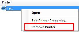 Method Two: You will get a context menu on right clicking the Supervised XPS Printer available in the tree-view.