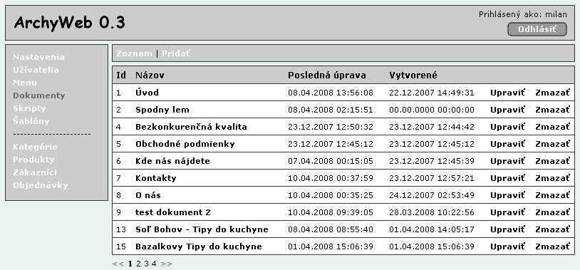 4.2.5 Redakčný systém a internetová stránka Firma má svoju internetovú stránku www.biovyrobky.sk, ktorú vytvoril jeden z konateľov.