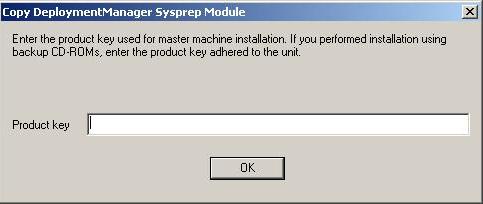 If a folder of the same name exists, OS installation by disk duplication may not operate properly.