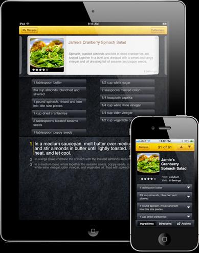 SousChef YOUR DIGITAL COOKING ASSISTANT 100K+ Users Mac, iphone, and ipad