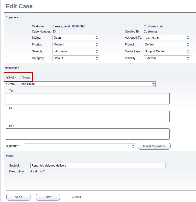 8x8, Inc Local CRM Enhancements Editing and notifying cases in 8.0 Enhanced Address Book The Address book now offers you the ability to bookmark addresses used often.