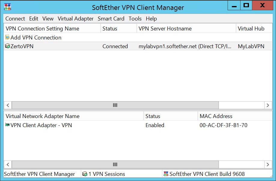 17. After installation, change VPN network interface IP address to an available IP address in the SoftEther VPN Server subnet.