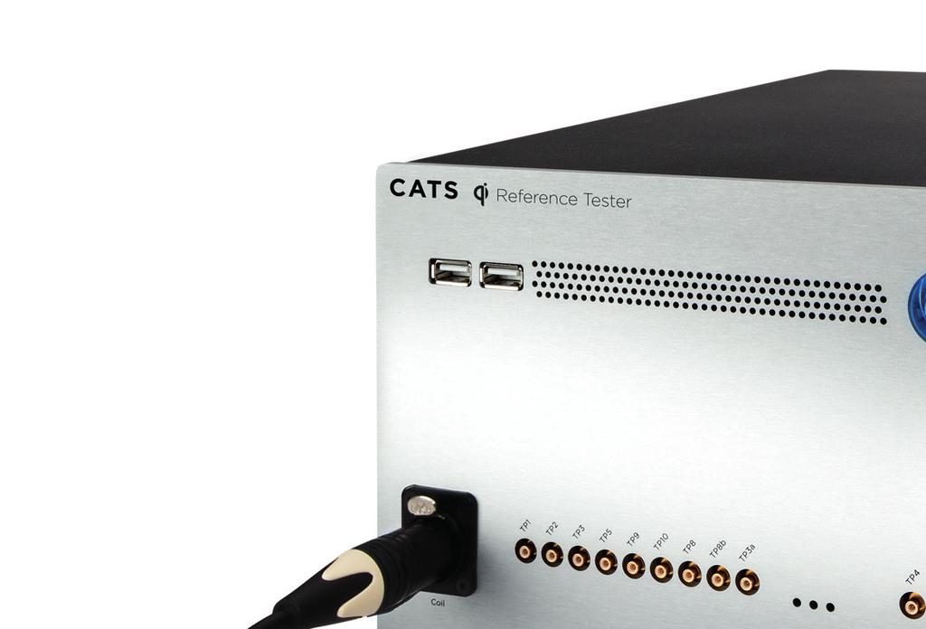 THE REFERENCE POWER CALIBRATOR The Reference Power Calibrator optimizes your CATS II tester for improved accuracy and consistency.