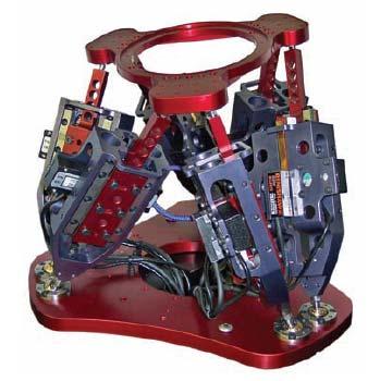 Figure 4: 6-DOF Stewart Platform manufactured by ALIO SENSING To accurately know the position of the payload with high precision, a fusion of several sensor suites is planned.