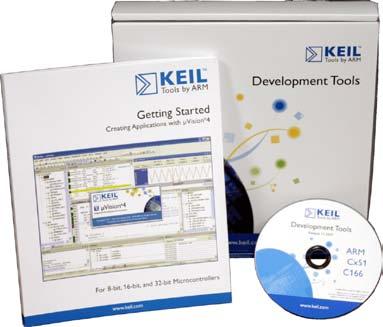 8) Keil Products: See Keil Microcontroller Development Kit (MDK-ARM ) for Kinetis processors: MDK-Freescale For all Kinetis Cortex-M4, 1 year term license. RTX included.