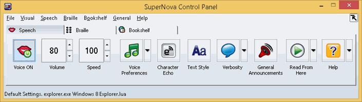 25 C H A P T E R 3 SuperNova Control Panel 3.1 Introducing the SuperNova Control Panel? The SuperNova Control Panel is the place that contains all of the settings for SuperNova.
