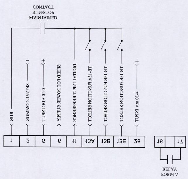 11.0 SCL/SCM CONTROL WIRING DIAGRAMS 11.1 SCL/SCM TERMINAL STRIP Shown below is the control terminal strip, along with a brief description of the function of each terminal.
