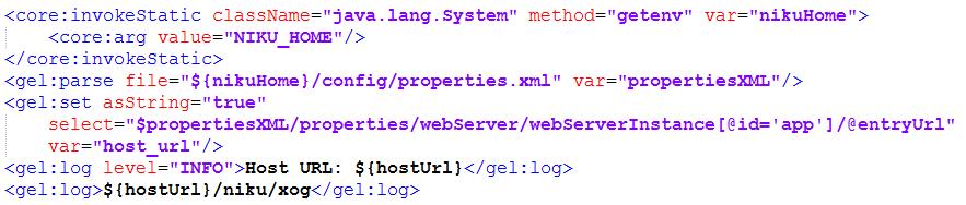 SOAP Web Services (XOG): Execute XOG Cont d 13 From properties.