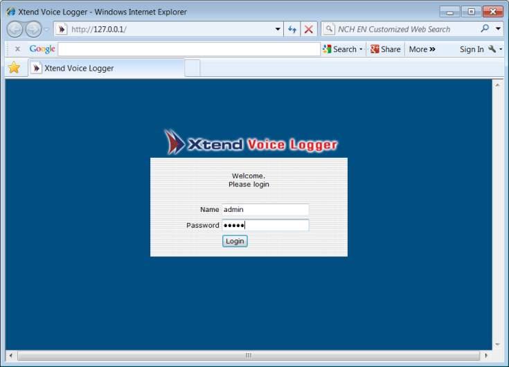5.5. Configure Xtend Voice Logger Software with Hardware This section deals with the