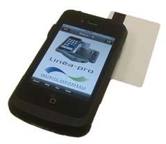 Card Reading Reading Magnetic Strips: The Linēa-pro 4 has a built-in magnetic card reader.