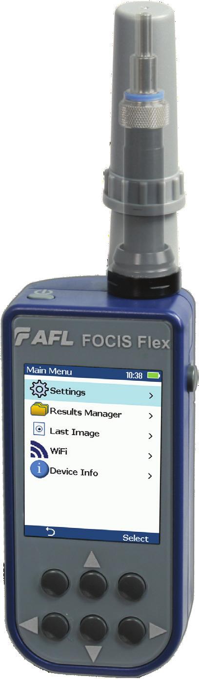 com) or the FOCIS Flex Quick Reference Guide provided with your FOCIS Flex inspection probe. Controls 1. 1 Power key - 2.