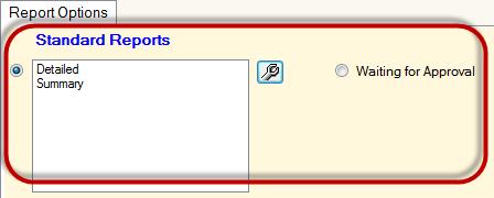 A report style defines the fields that will be displayed in the report.
