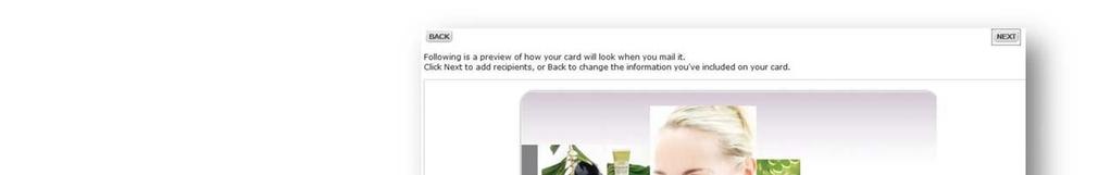 G. Review the image, layout and text of your ecard.