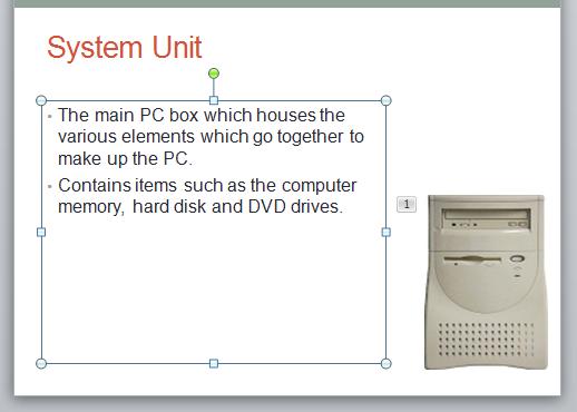 PowerPoint 2010 Foundation Page 216 Click on the Animations tab and within the