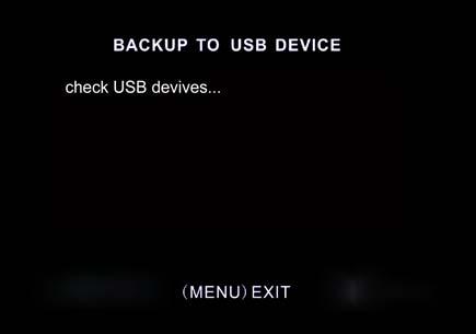 Insert your USB memory stick device into DVR s USB port.