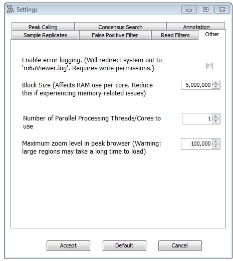 11.2.7 Other software options Block size affects how much of a sequence is processed at once by each thread. Setting this too high can result in out-of-memory errors.