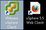 Open the VMware vsphere client for Windows, or launch the