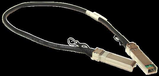 A mode conditioning patch cord is required when you use OM1 or OM2 fiber types on a10g LRM Transceiver. Never use mode conditioning patch cords for OM3 or OM4 fiber types.