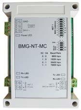 BMG Series Issue Date March 1, 2018 BACnet MS/TP Gateways for Mega Controls Modbus RTU Networking Devices General The BMG Series is a BACnet network gateway which routes communication traffic between