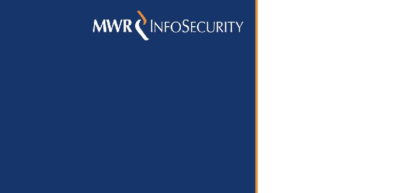 Quit MWR InfoSecurity Advisory Elastic Path Administrative