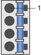 2 Applicable Connectors Connectors: X1-X2: Connectors with spring terminals (included in delivery) Connections: Stripping length: Mating direction: Conductor cross section rigid: 0.2-1.