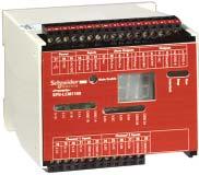 Description, references MPCE/EDM Description To aid diagnostics, the safety monitoring module has 14 LEDs and a 2-digit display on the front face which provide information on the monitoring circuit