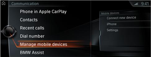 After purchasing Apple CarPlay Compatibility in the ConnectedDrive Store