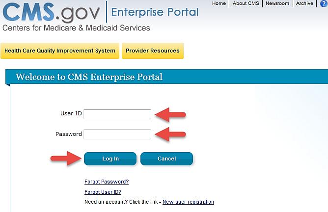 V. Completing the Multi-Factor Authentication (MFA) Multi-Factor Authentication will need to be completed each time you log into the CMS Enterprise Portal.