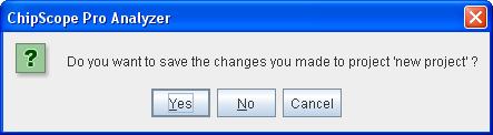 When the following dialog box appears,