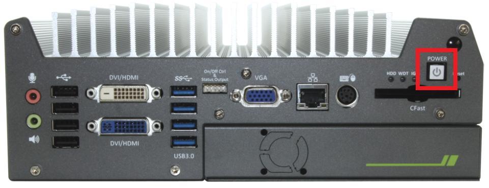 2.2 Front Panel I/O Functions On Nuvo-3000, plenty of I/O functions are provides on front panel and back panel so you can easily access them.