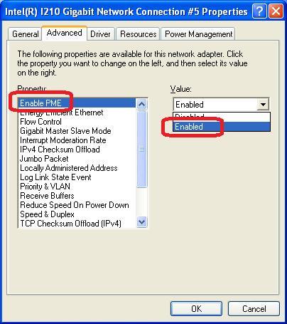 Enter the [Power] menu. And configure the [Wake On LAN] option as [Enabled].