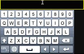 Basic System Setup Soft Keyboard Instruction Keyboard styles There are three keyboard styles available, English letter, numeric, and special characters.